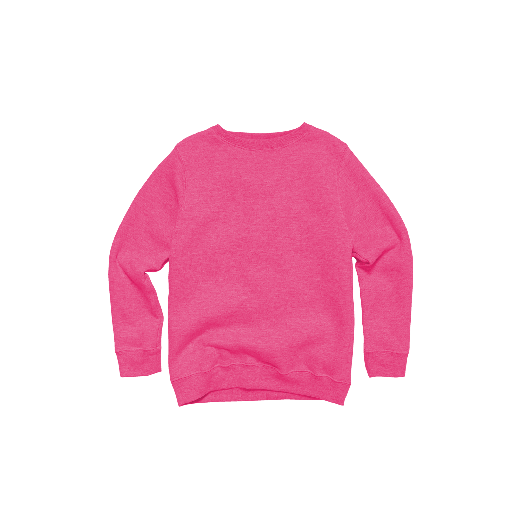 Youth Heathered Fleece Crew