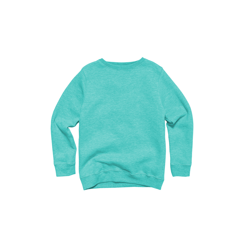 Youth Heathered Fleece Crew