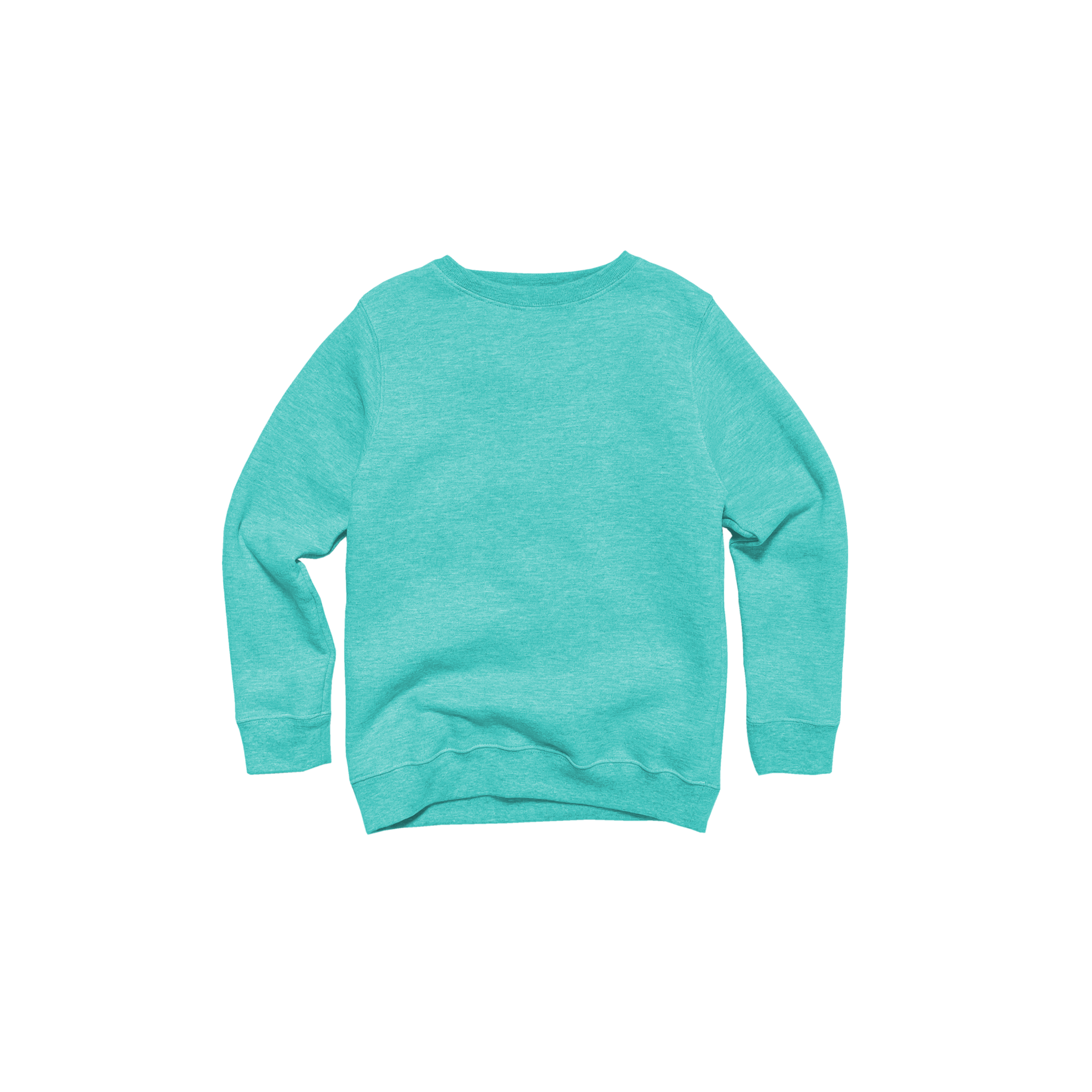Youth Heathered Fleece Crew