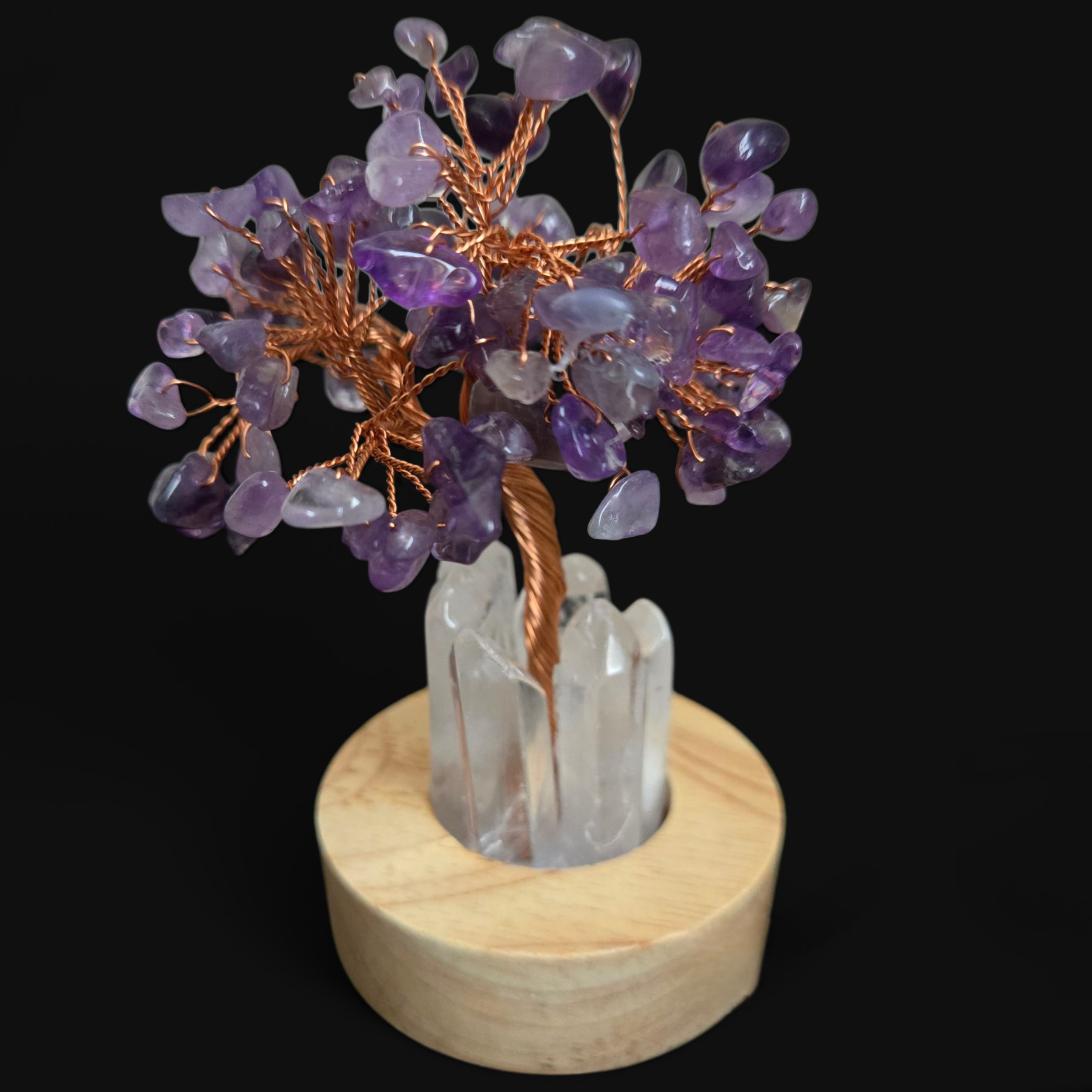 Crystal Tree Table Light