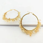 Natural Stone Earrings