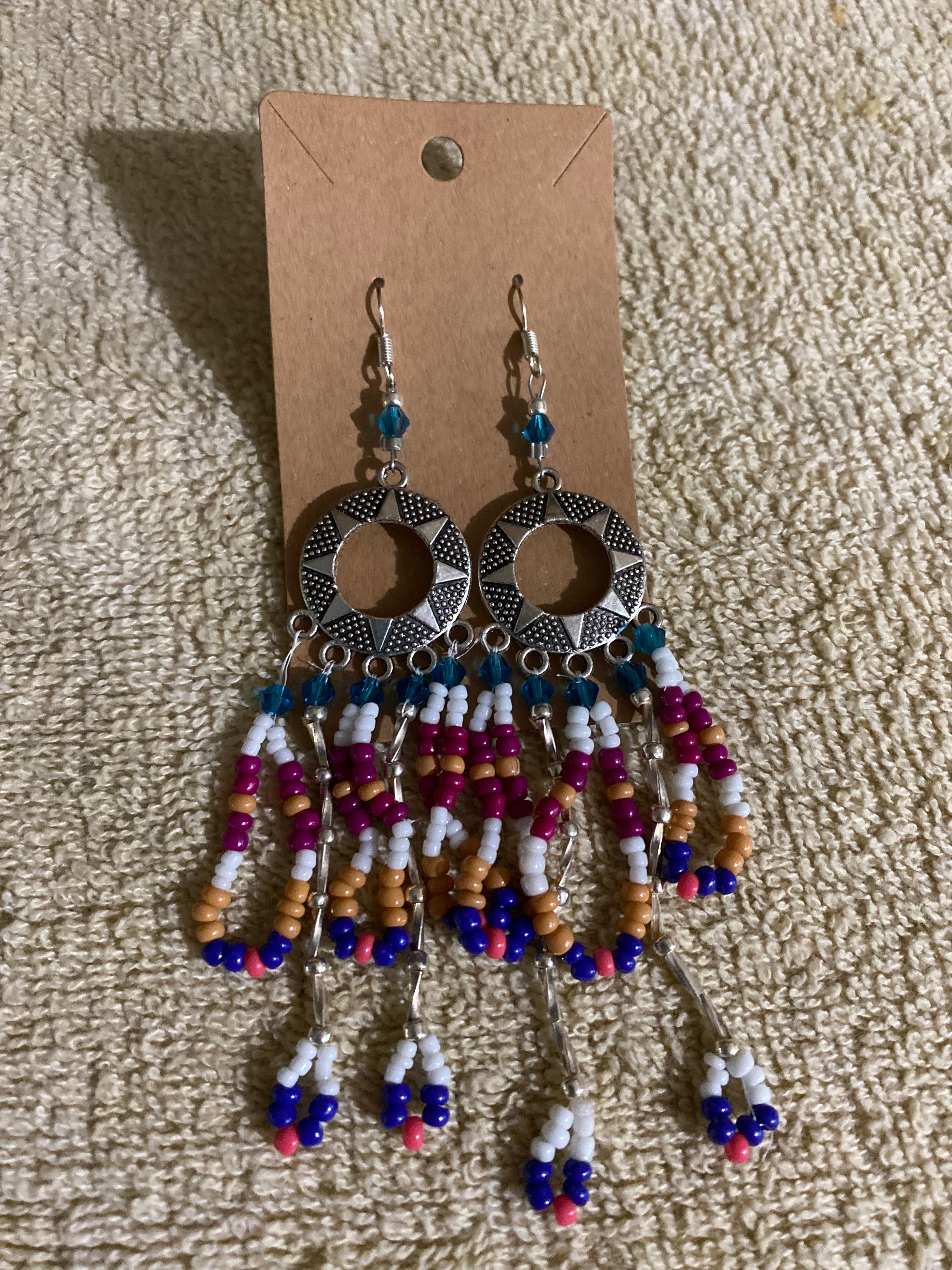 Dancing Starfire Earrings