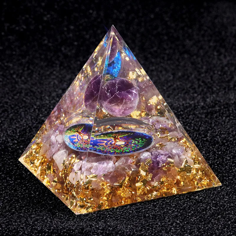 Crystal Pyramids  6cm