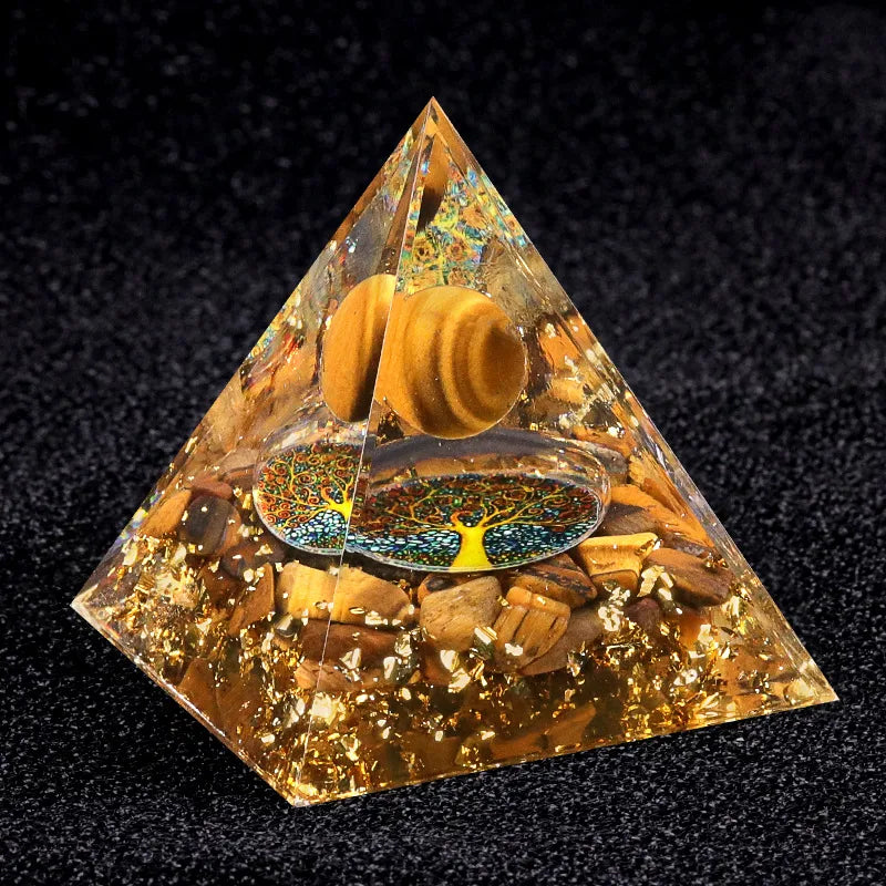 Crystal Pyramids  6cm