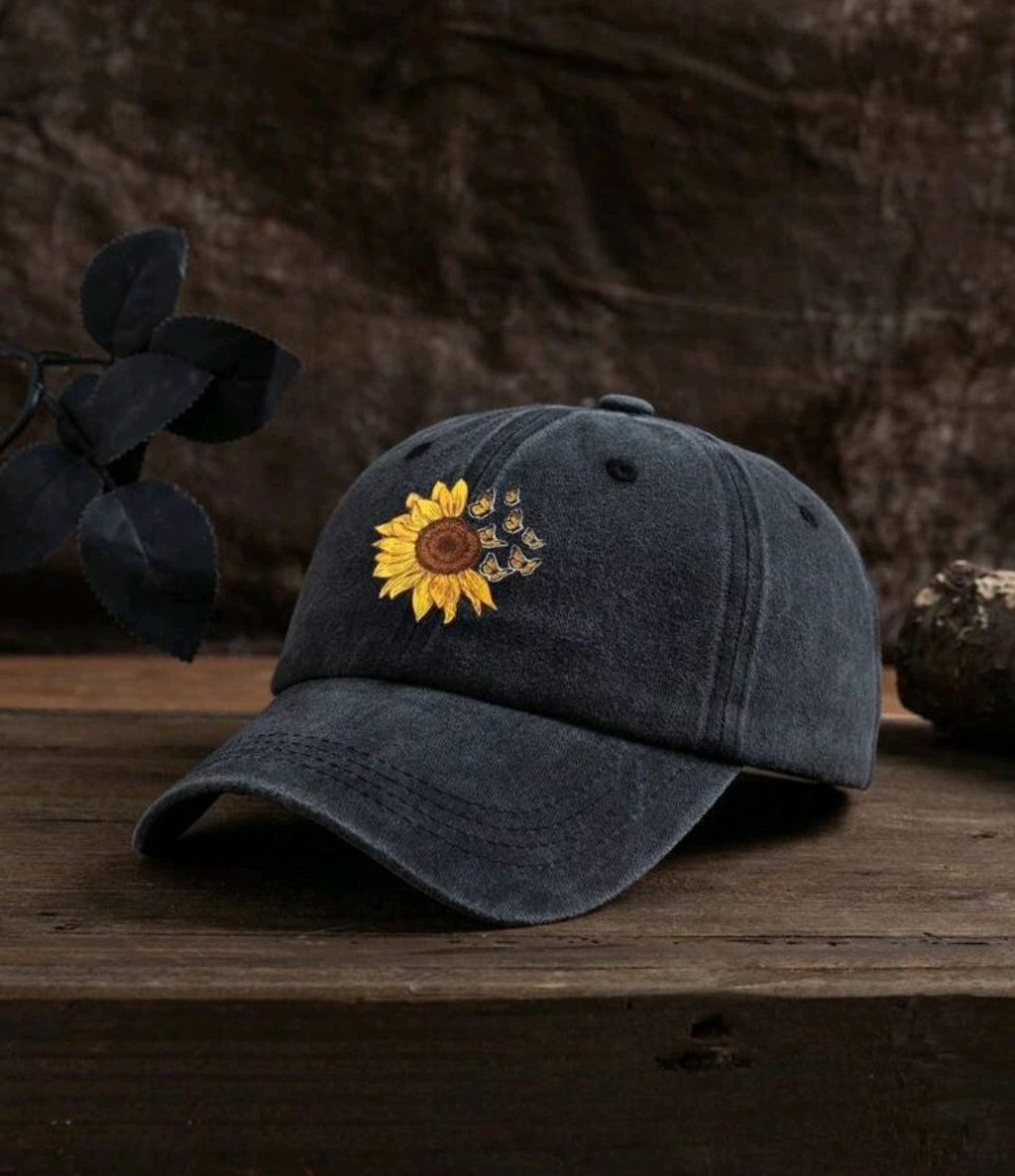 Sunflower Baseball Cap