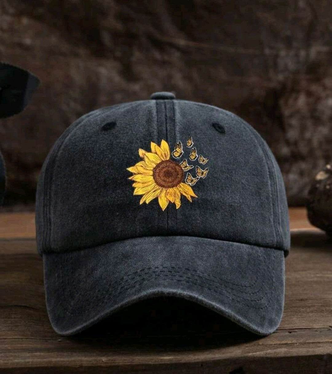 Sunflower Baseball Cap