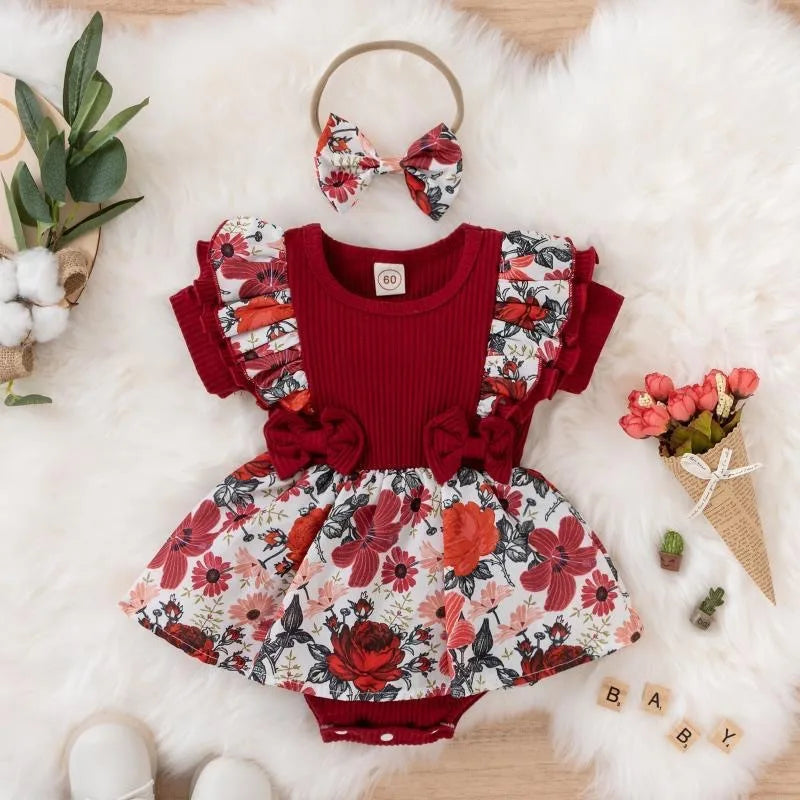 Sweet Dress With Bow