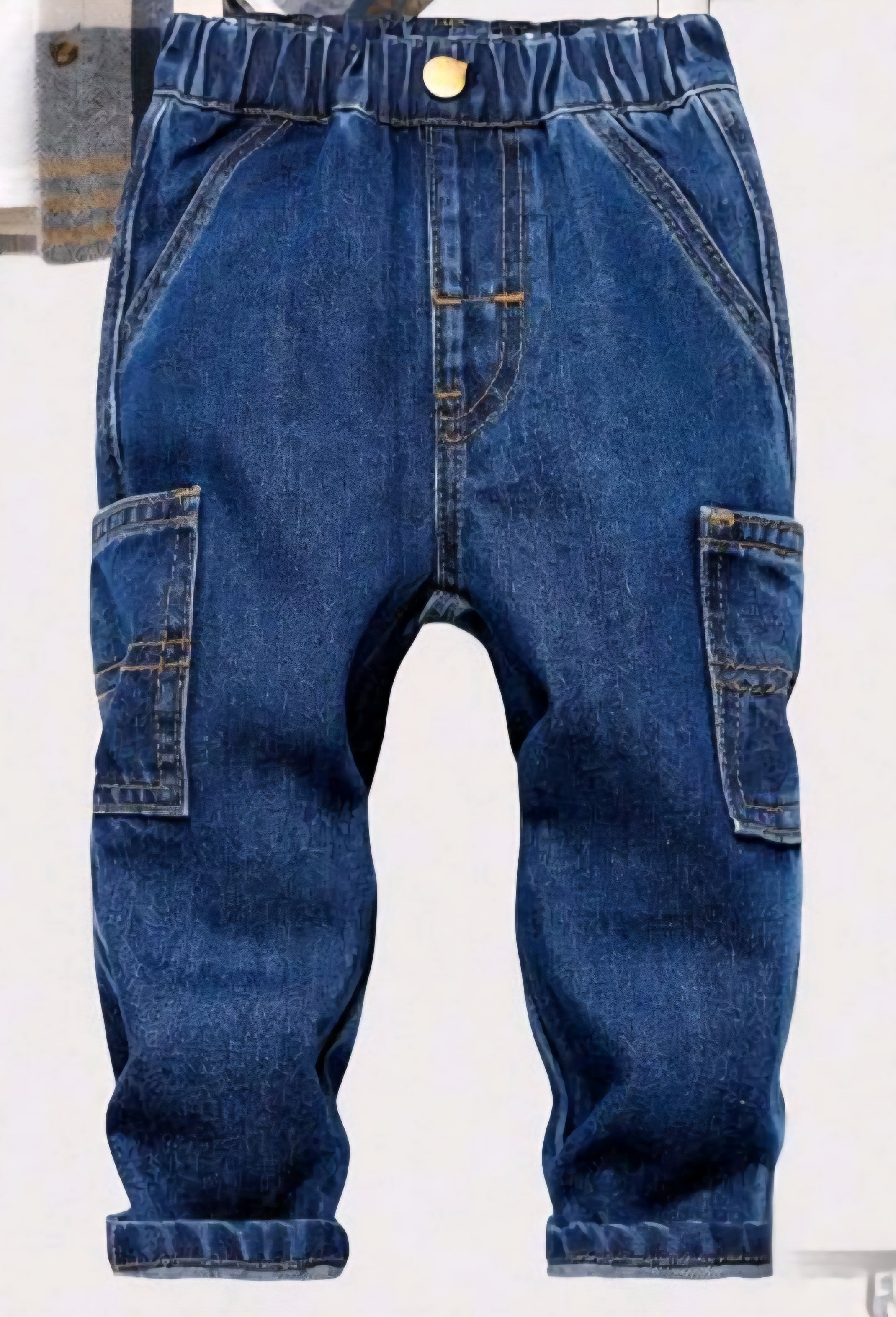 Toddler Boy's Cargo Jeans