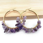 Natural Stone Earrings