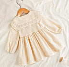 Simple Charm Vintage Cotton Dress