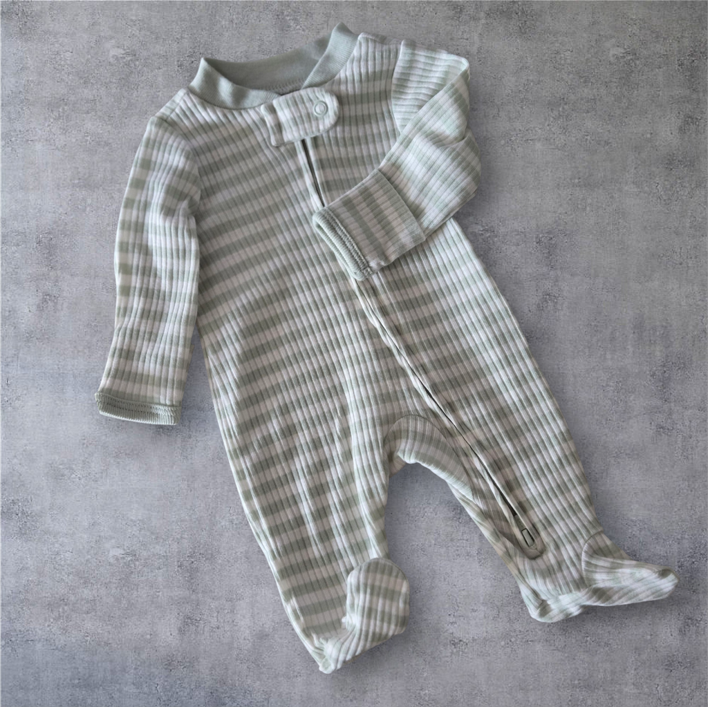 Little Lamb Striped Sleeper