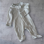 Little Lamb Striped Sleeper