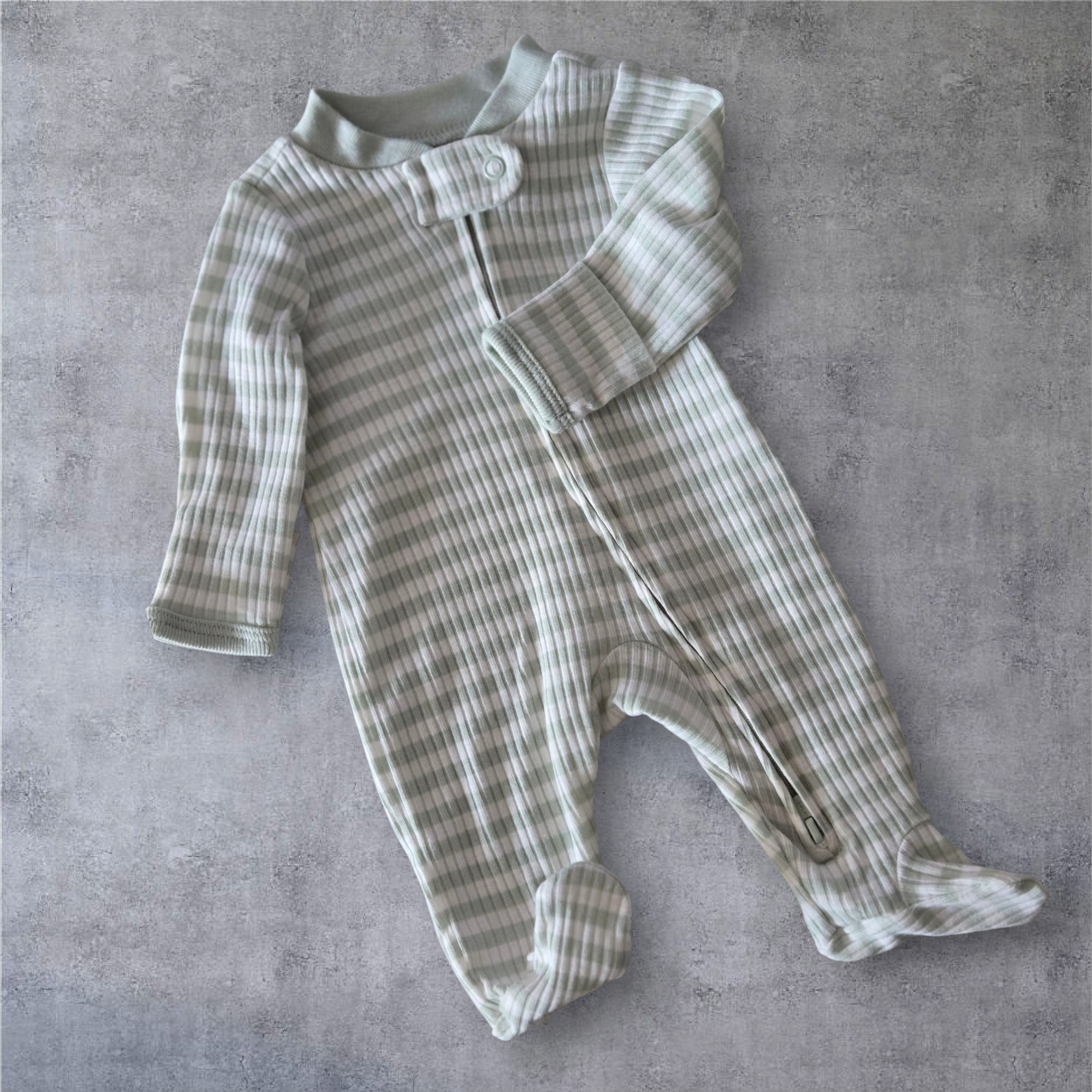 Little Lamb Striped Sleeper