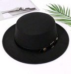 Black Fedora Hat