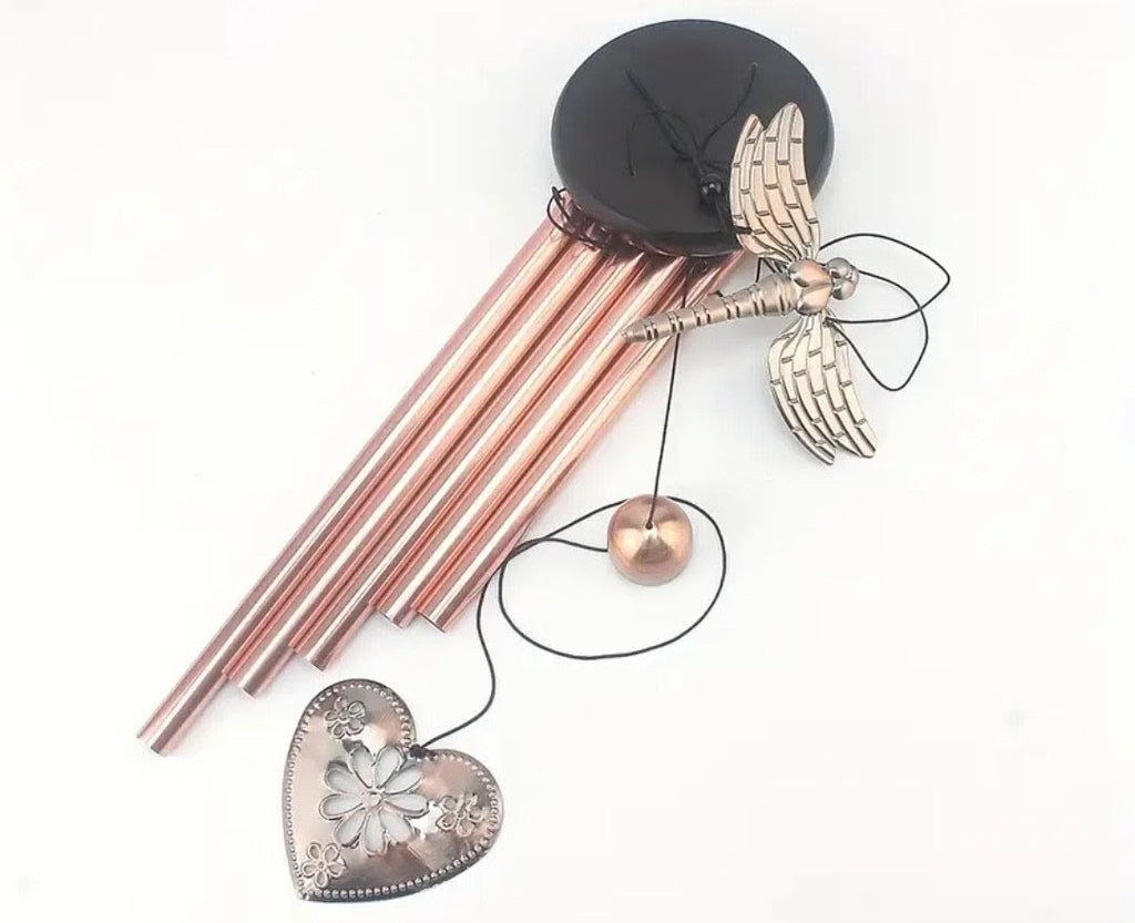 Brass Dragonfly Windchime