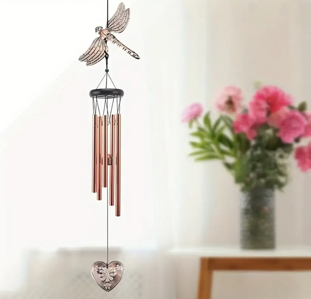 Brass Dragonfly Windchime