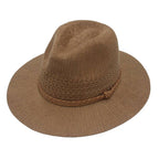 Knitted straw hat Panama top hat pop jazz hat breathable