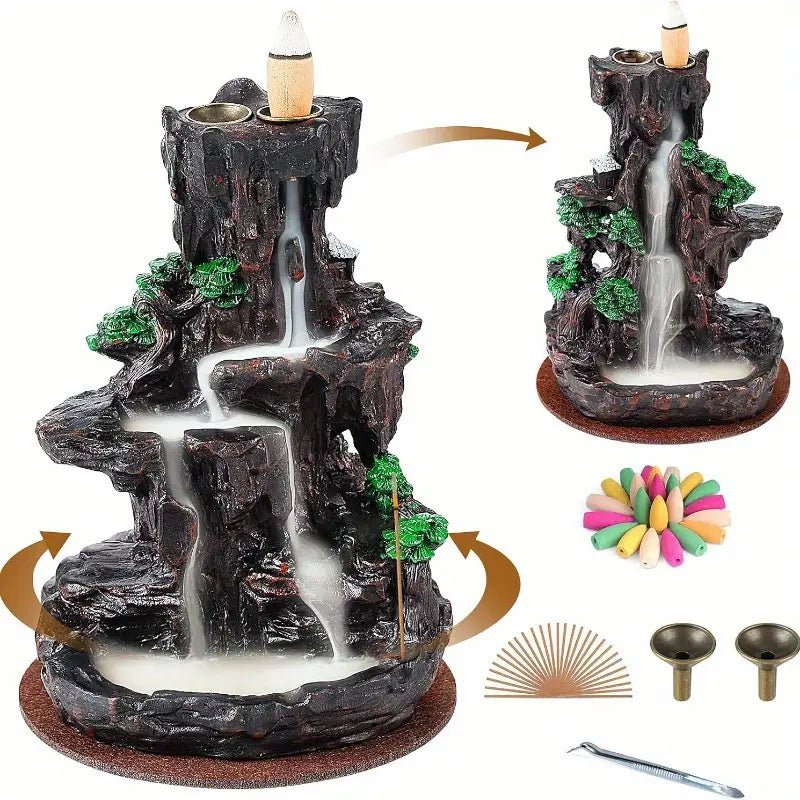 Waterfall Style Incense Burner