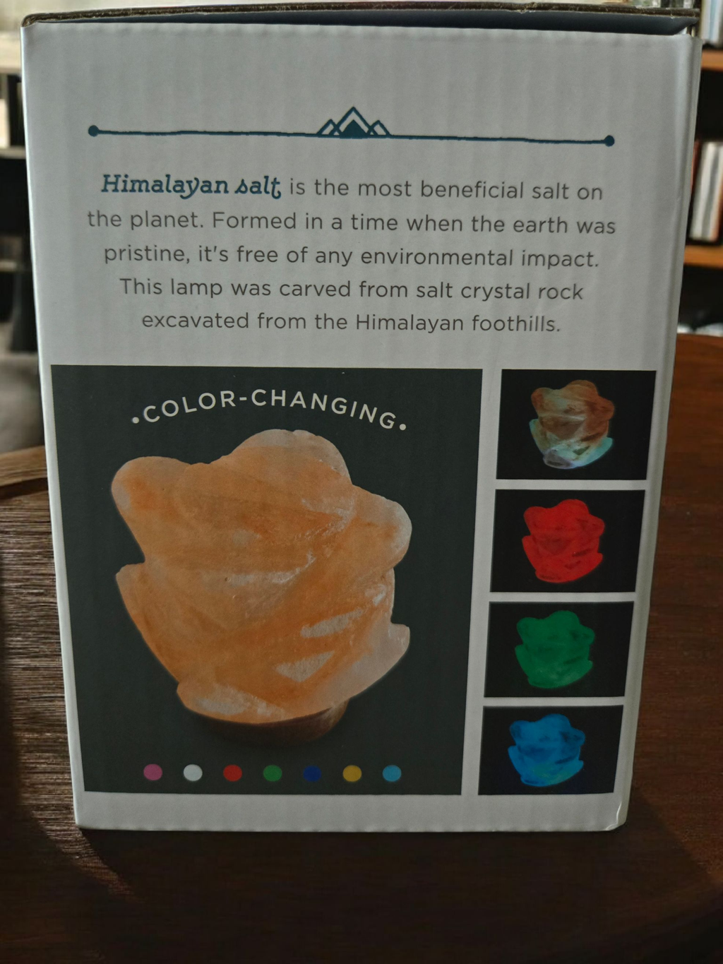 Himalayan Salt Stone Lamp