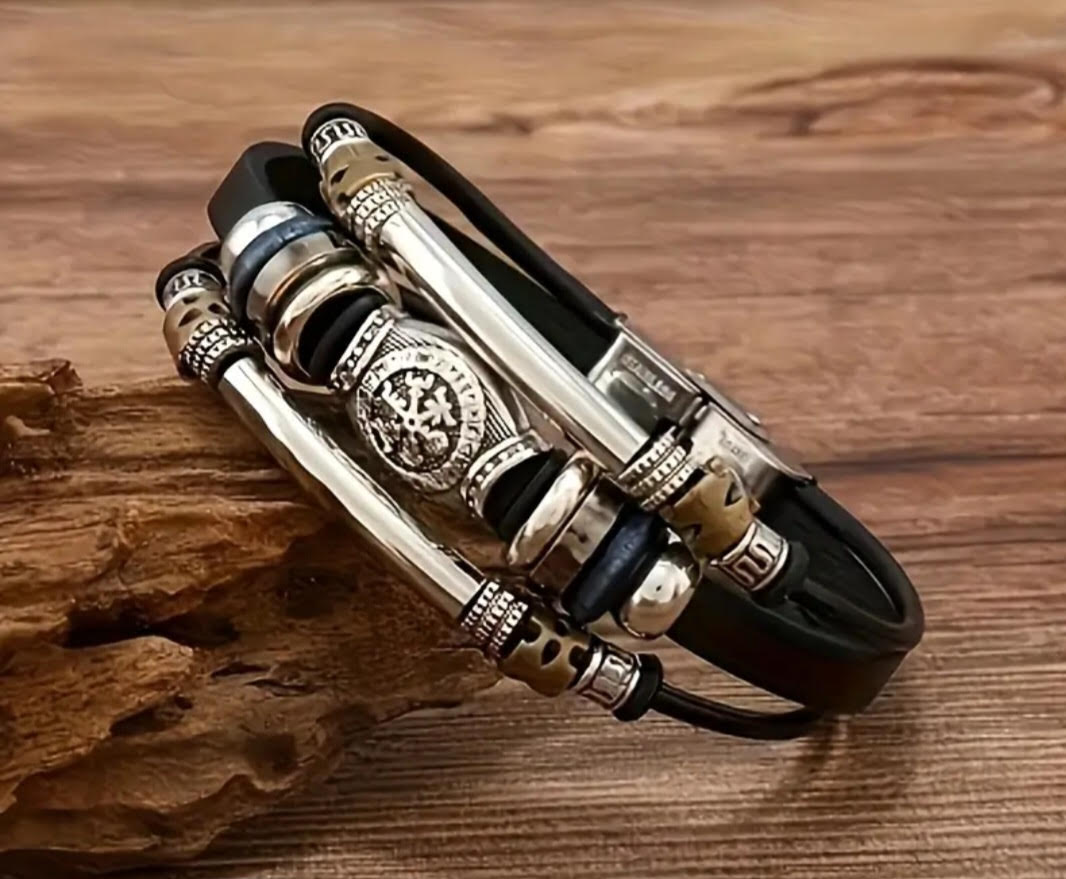 Vintage Viking Style Men's Bracelet