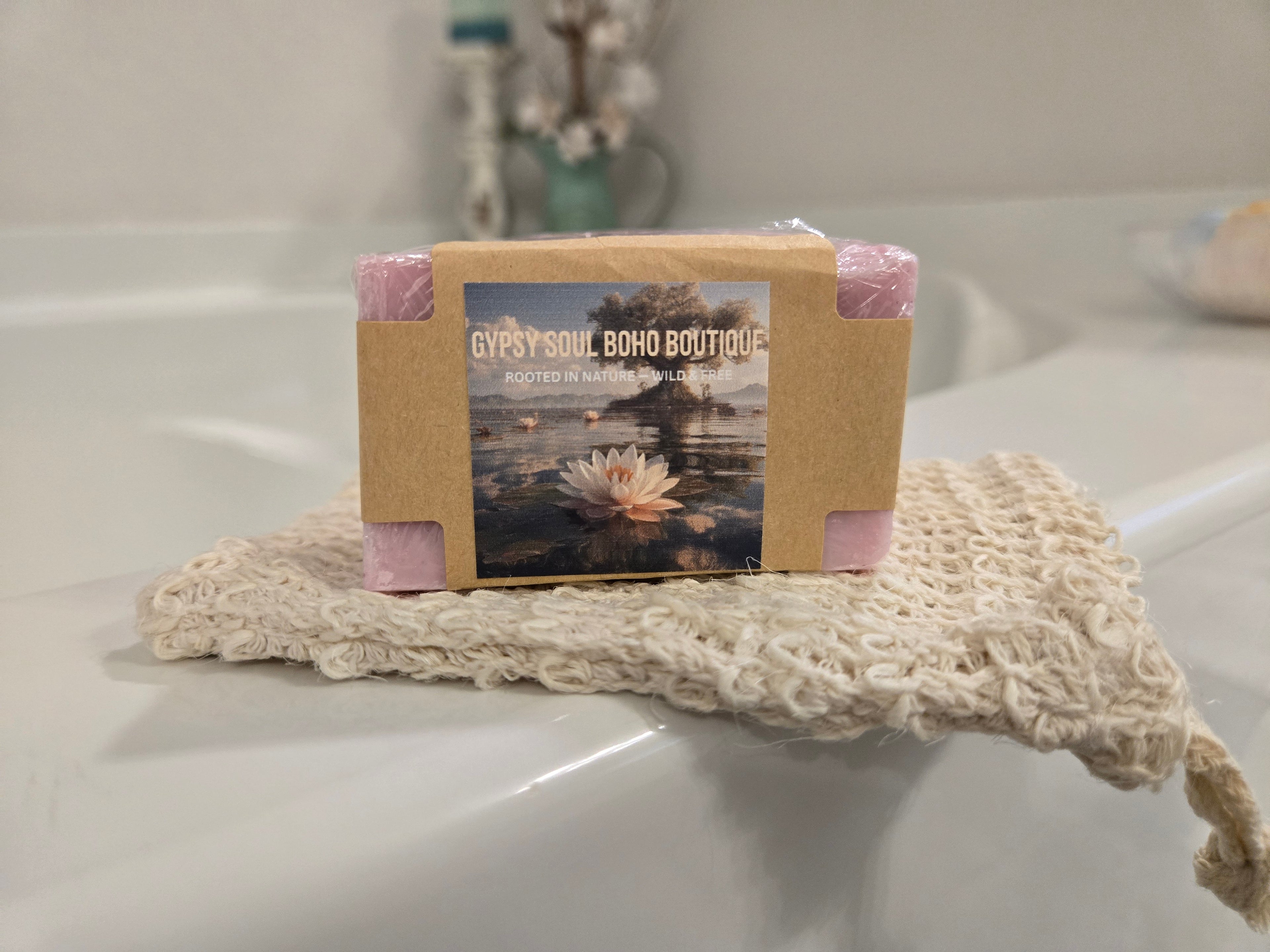 Homemade Rose Petal, Goat's Milk Soap