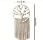 Handcarafted Bohemian Macrame - Tree Of Life - Dream Catcher